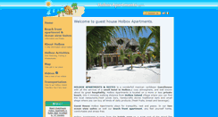 Desktop Screenshot of holboxapartments.com